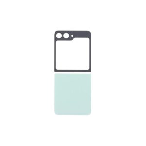 Tapa Z Flip 6  Con Lente  Verde