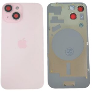 Tapa iphone 15  Con Soporte  Rosa