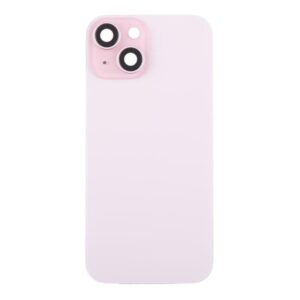 Tapa iphone 15 Plus  Con Soporte  Rosa Premium