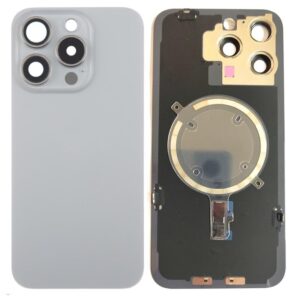 Tapa iphone 15 Pro Max Con Soporte  Natural Premiu