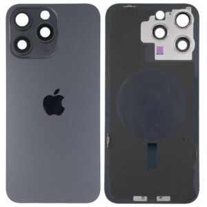 Tapa iphone 15 Pro Max Con Soporte  Negro