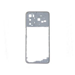 Marco Intermedio Oppo A16  A16s Plata Orig Desmont