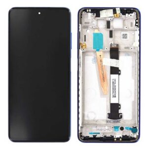 Pantalla Poco X3  Poco X3 NFC  Marco Azul