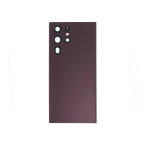Tapa Galaxy S22 Ultra  Con Lente  Brugundy Premium