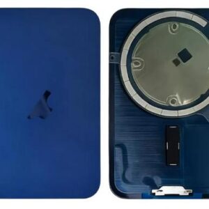 Tapa Iphone 17 Pro Max  Azul  Con Soporte  Premium