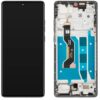 Pantalla Moto G85 5G  Original  Marco Negro