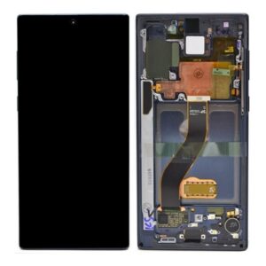 Pantalla Note 10 Plus Original Negra Marco Premont