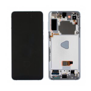 Pantalla S21 PLus Original Plata Marco Premontado
