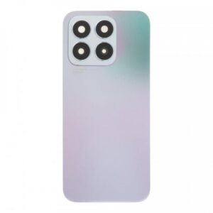 Tapa Honor X8B  Plata  Con Lente