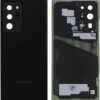Tapa Note 20 Ultra 4G  5G  Con lente Negra Servic