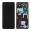 Pantalla S21 Ultra  Original  Negro  Assembled
