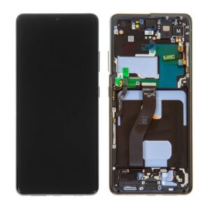 Pantalla S21 Ultra  Original  Negro  Assembled