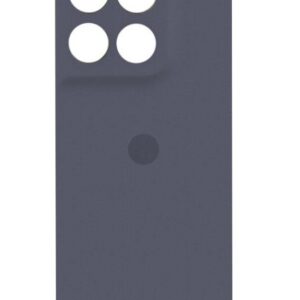 Tapa Moto G67  Negro