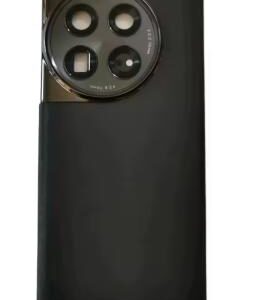Tapa One Plus 12  Negra  Con Lente  Premium