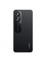 Tapa Oppo A18  Negro  Con Lente