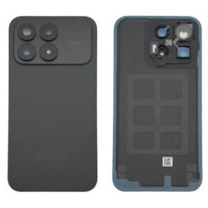 Tapa Poco F8 Pro Gris Oscuro Con Lente  Premium
