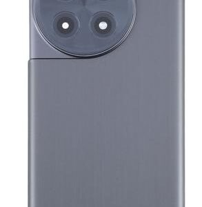 Tapa One Plus 12R 5G  Gris Oscuro  Con Lente
