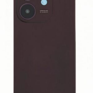 Tapa Oppo A60 5G  A3X 4G  Morado Oscuro  Con Lente