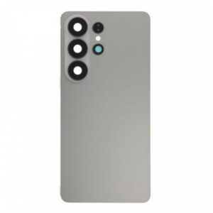 Tapa S26 Ultra  Gris  Con Lente  Premium